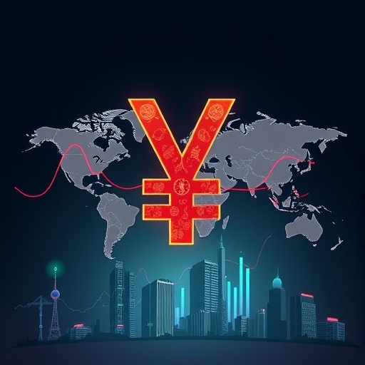 未來城市景觀,象徵經濟穩定與增長插圖