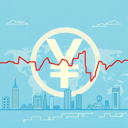 全球貿易路線與經濟影響的地圖插圖