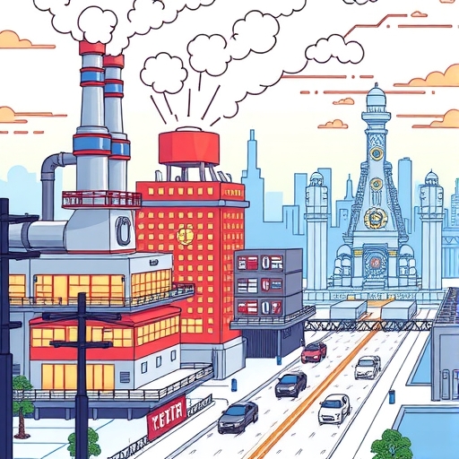 未來主義城市,擁有先進技術