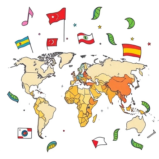 一幅藝術化圖像顯示油價對匯率的影響