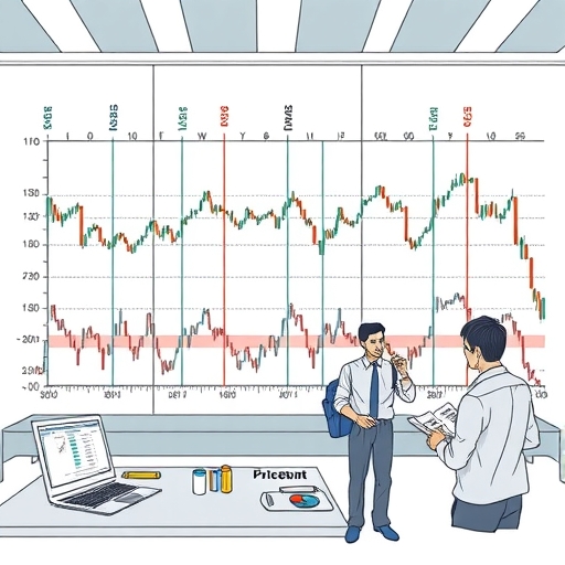 市場流動性與價格差異的可視化展示