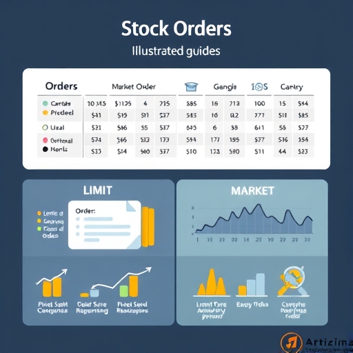 一幅插圖,說明限價單與市價單的特性