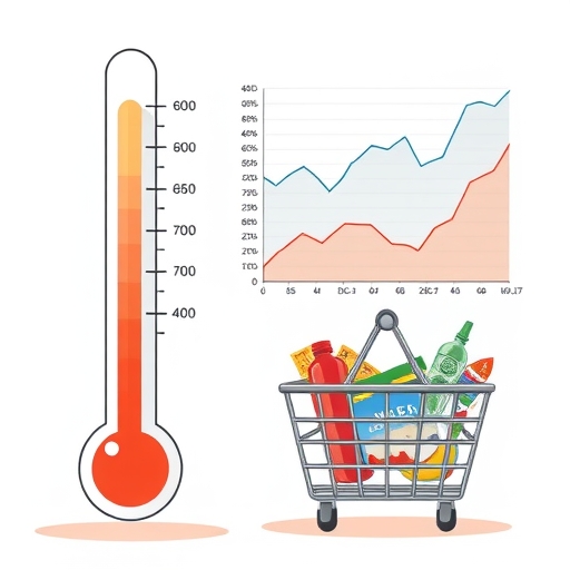 一個經濟溫度計正在測量通貨膨脹率