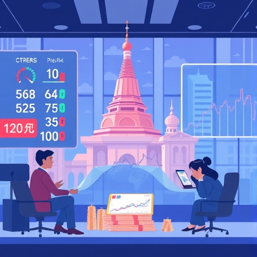 投資者分析泰銖市場波動