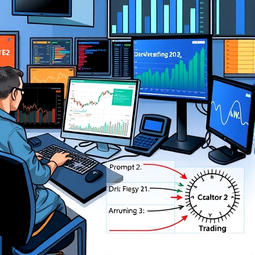 一個顯示量化交易風險的圖表
