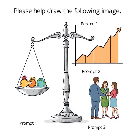 一個上升的圖表象徵著不確定中經濟復甦