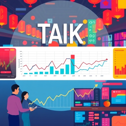 中國股市演變的抽象圖像