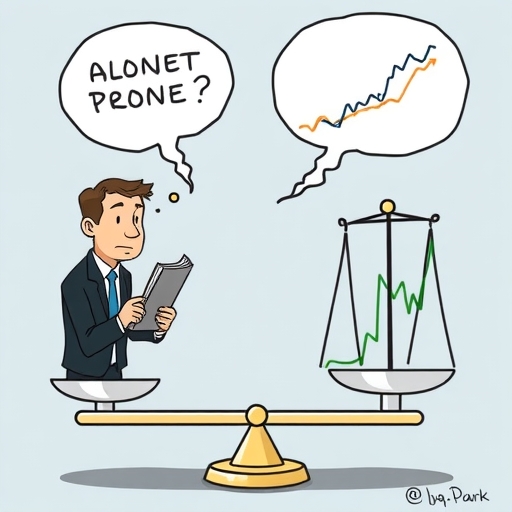 債券價格與利率變化圖表