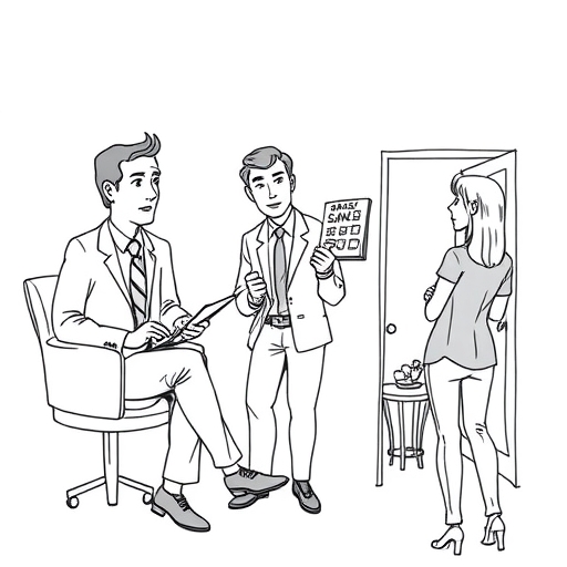 一位男子正在街頭交易股票