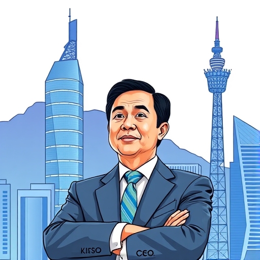 台灣大CEO林之晨正在開會