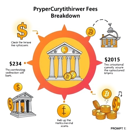 加密貨幣出金手續費分解圖表