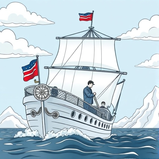 一個中央銀行正在引導經濟船隻