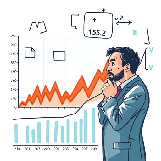 顯示本益比趨勢的圖表