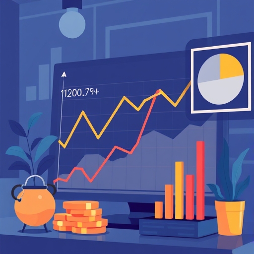 股票市場投資的視覺表現