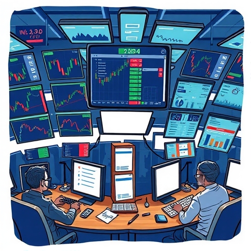 快節奏的交易現場,交易者快速做決策