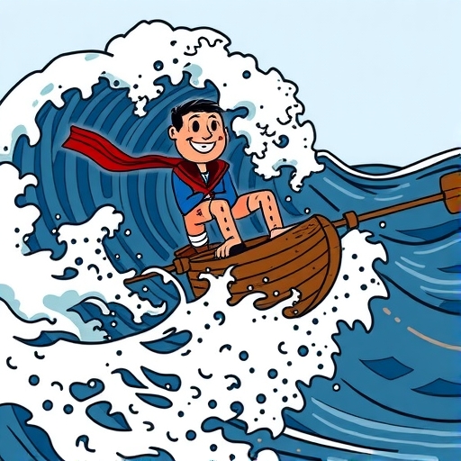 一位交易員正在分析市場趨勢