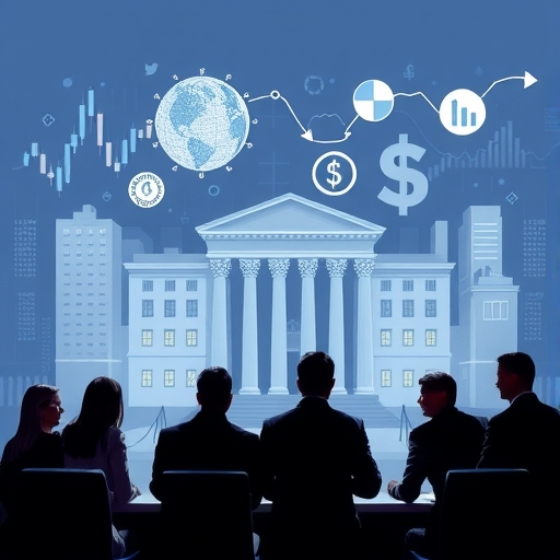 中央銀行的運作和影響圖