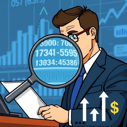 市場評估的概念，背景有美元符號和上升箭頭