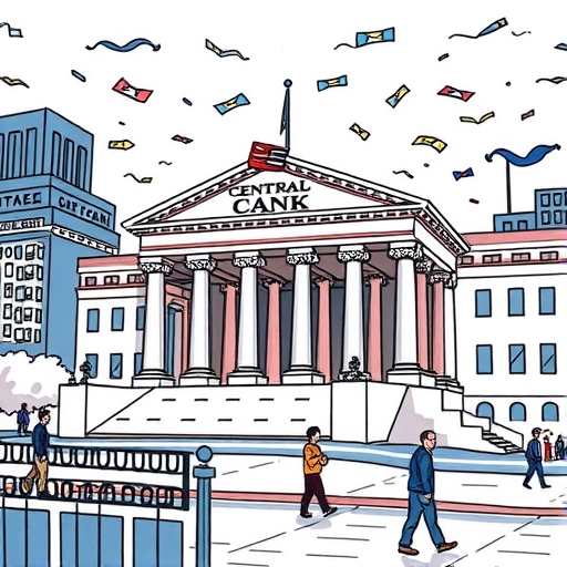 中央銀行流動性管理的藝術概念圖