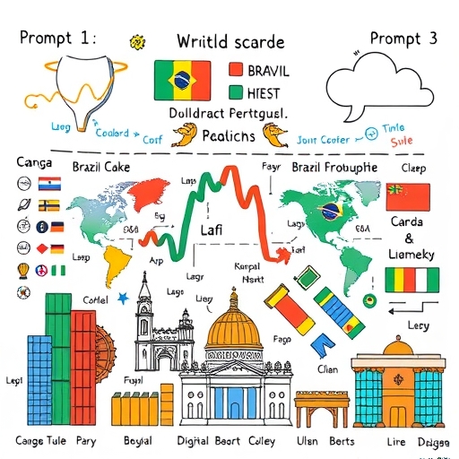金融市場分析,包含多種語言元素