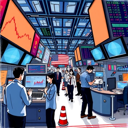 交易者在繁忙的交易環境中與做市商互動