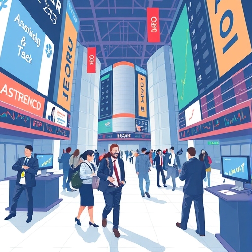 無縫交易的插圖,顯示做市商的作用