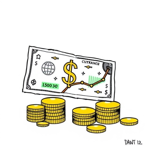 一位男子正在街頭交易股票