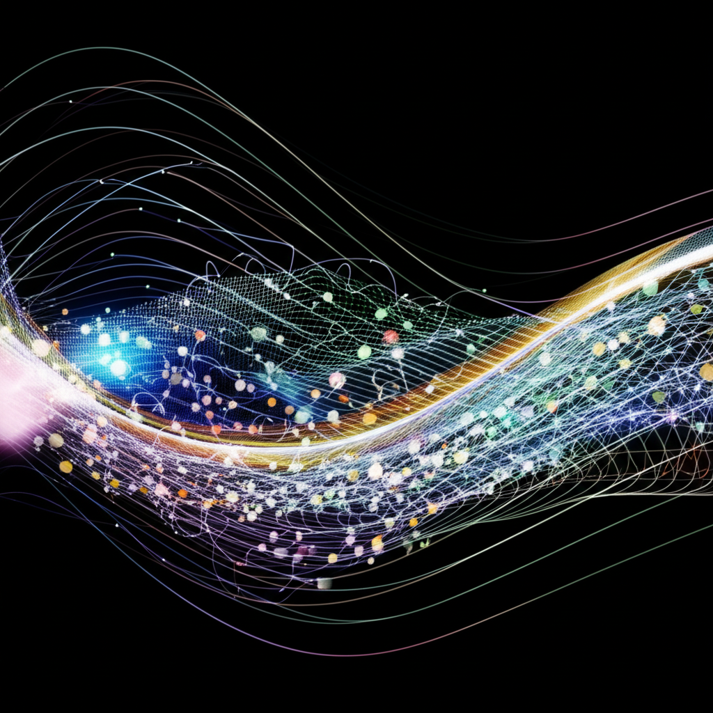 一輛現代汽車在道路上行駛,視覺提示顯示其自動駕駛功能。