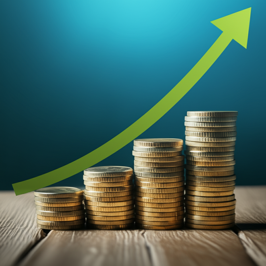 全球地圖上疊加金融符號與各國貨幣,象徵美國國債的全球影響力。