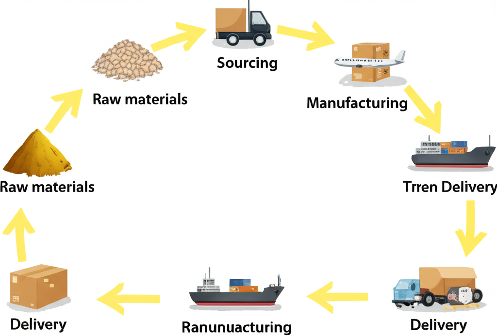 一間充滿活力、顧客熙來攘往的零售店內部,貨架商品齊全。