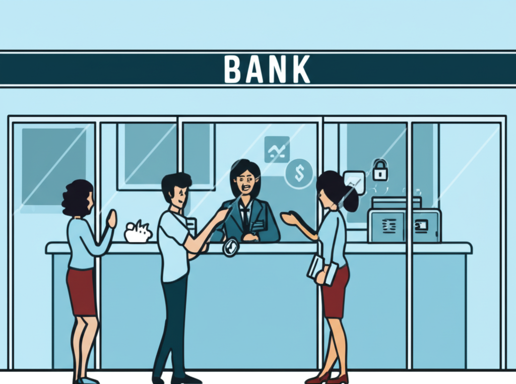 裝有多種貨幣的錢包與各國國旗