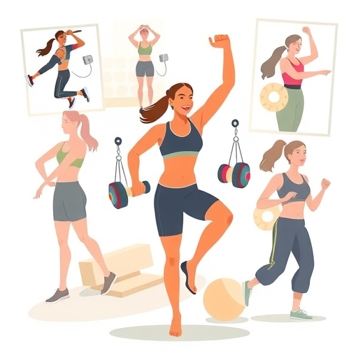 幾位跑步者在戶外運動。