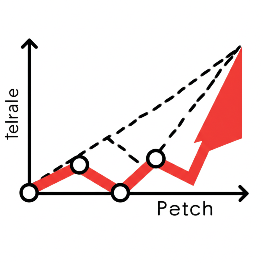 放大鏡正仔細檢視一份載有財務數據的文件。