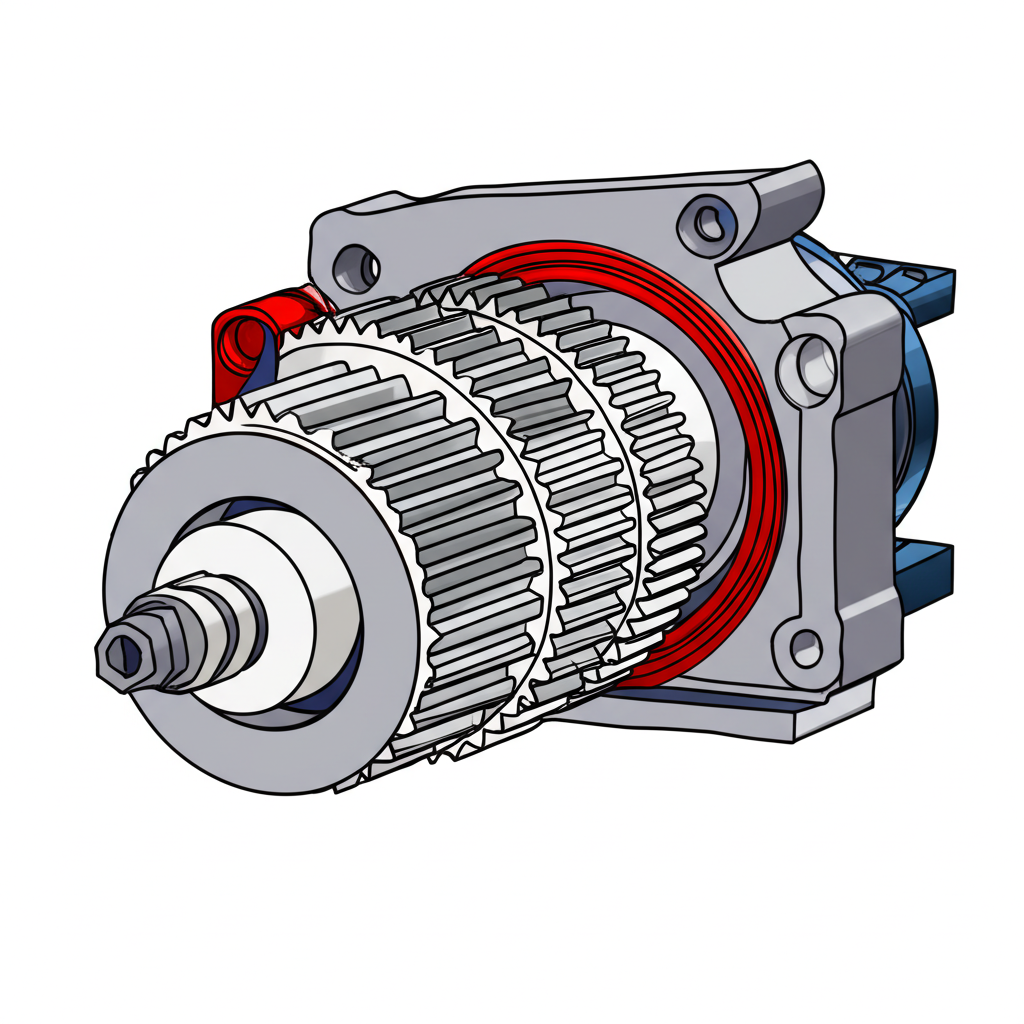 一輛未來感的飛行汽車在城市上空飛行,展現先進的推進技術。
