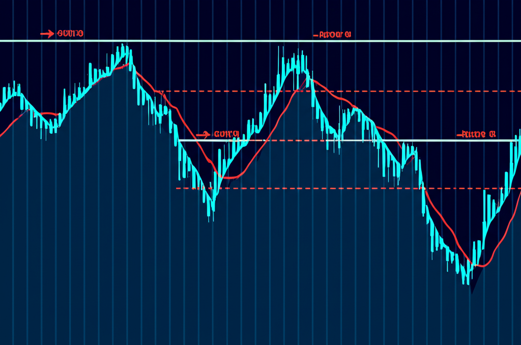 台灣股市漲跌幅限制圖示,展示股價上下限的市場波動規範