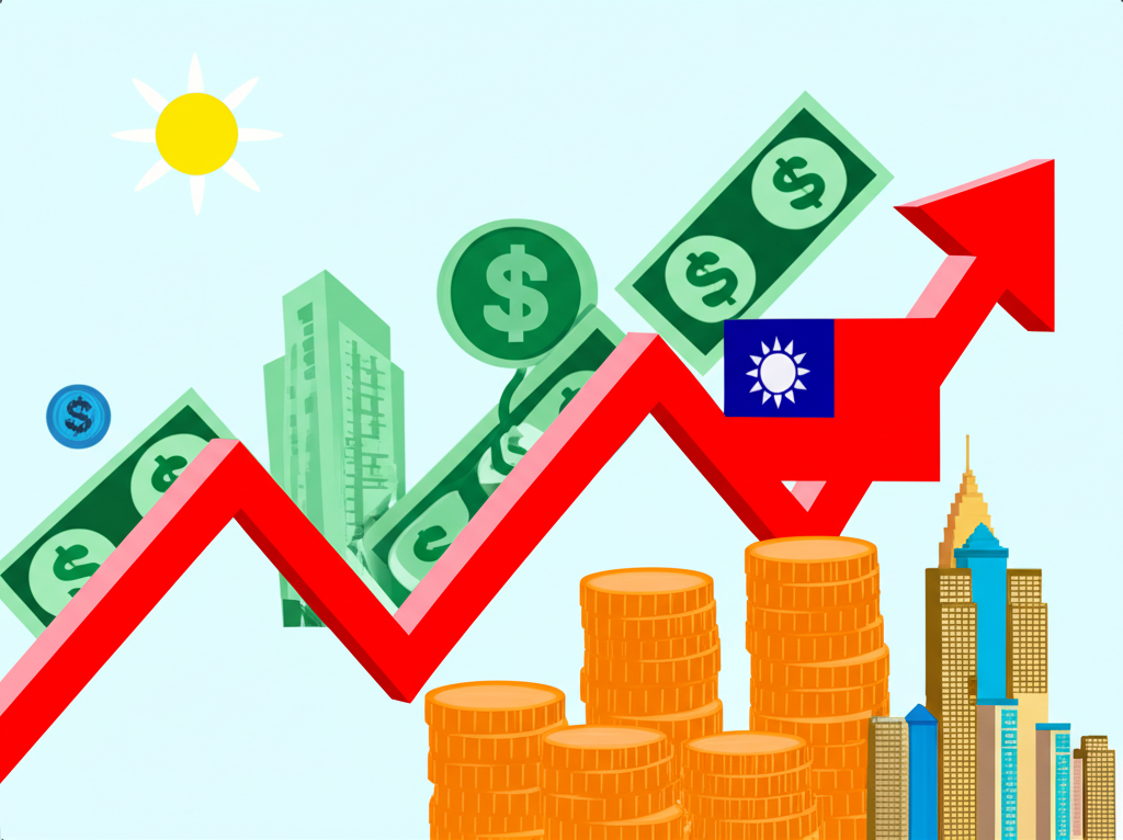 台幣對美元走強的全球量化寬鬆與疫情影響及台灣經濟強勁表現貨幣兌換插圖