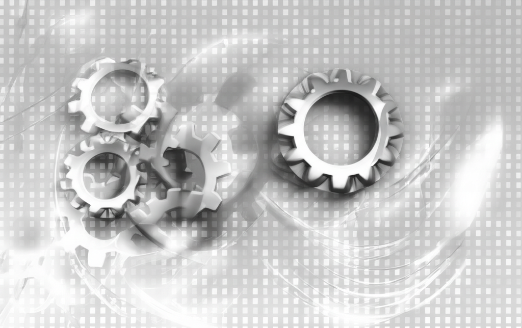 動態數位行銷環境,技術創新齒輪與消費者行為轉變圖示