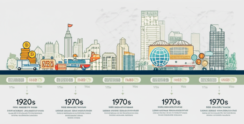 IOSCO歷史演進時間軸插圖,從區域組織到全球實體的成長