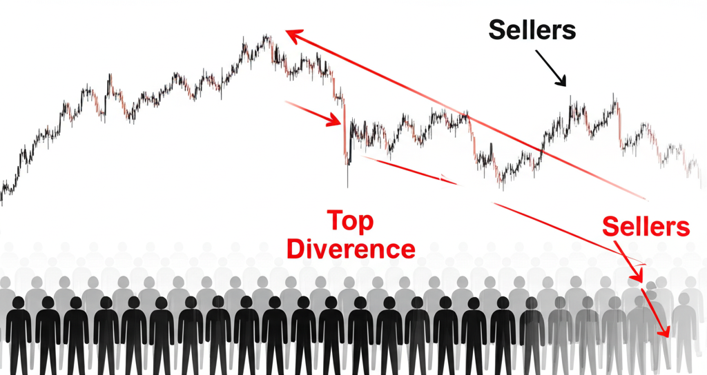 市場心理:買方熱情減退與賣壓增加