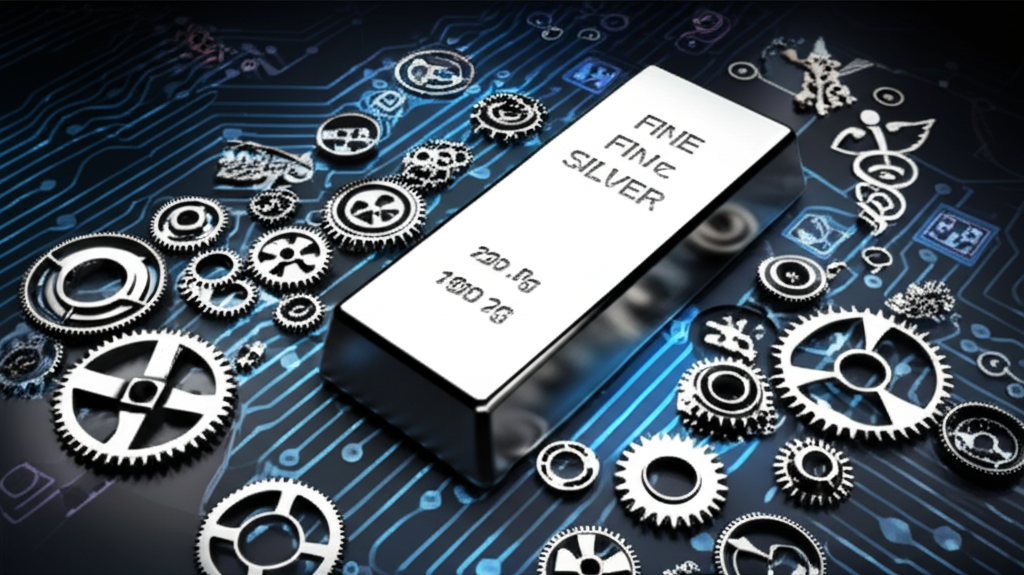 白銀作為貴金屬與工業材料的雙重屬性插圖