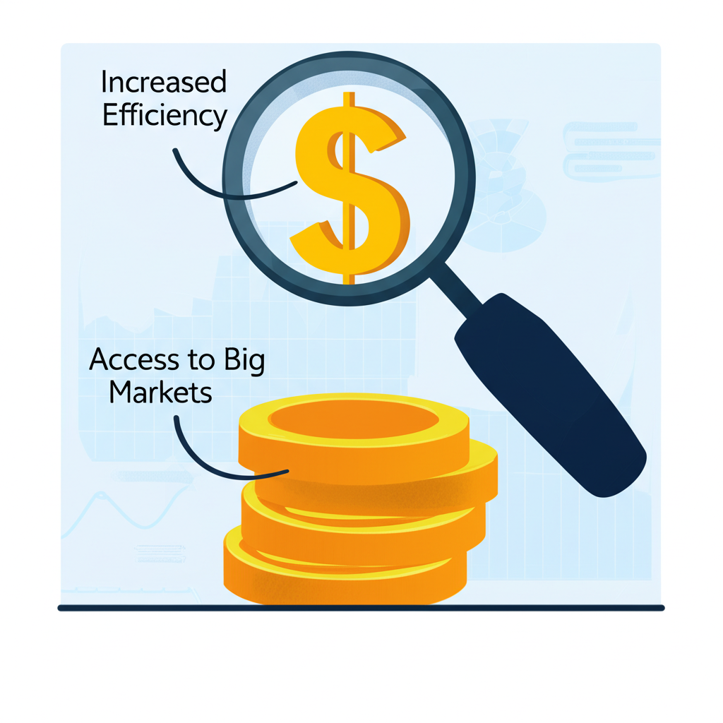 外匯槓桿優勢放大圖:提升效率與市場參與機會