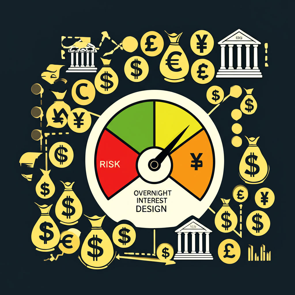 隔夜利息產生機制的金融元素互聯