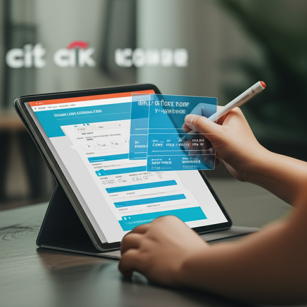 香港客戶手持資金與花旗銀行建築背景,代表靈活個人貸款產品滿足各種財務需求