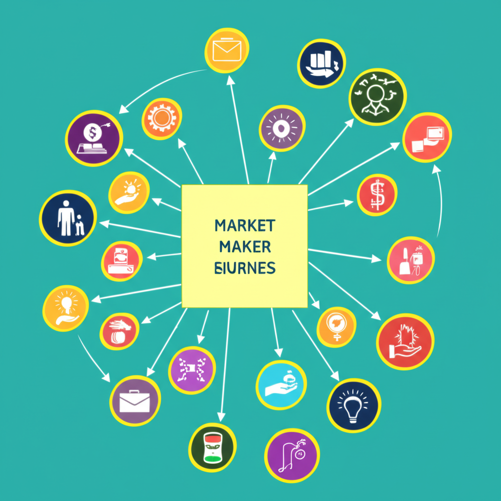 市場做市商作為金融市場中心樞紐，連接買賣雙方確保流動性